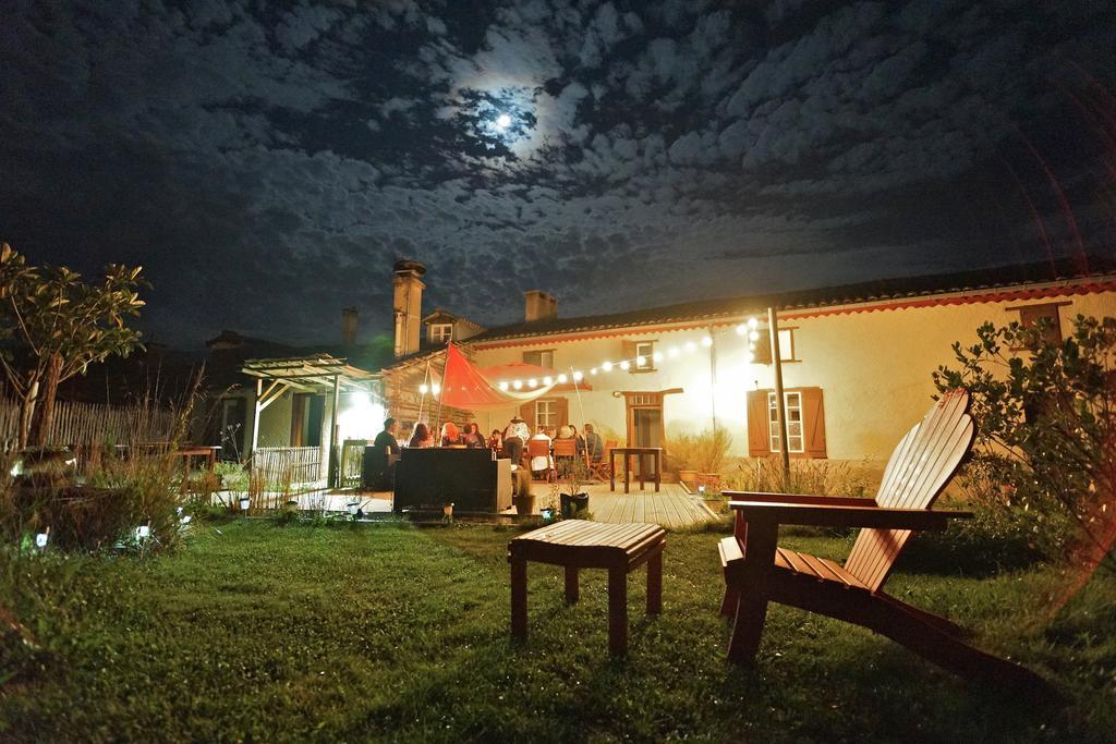 Logis Hotel Restaurant La Barguillere Saint-Pierre-de-Rivière Dış mekan fotoğraf