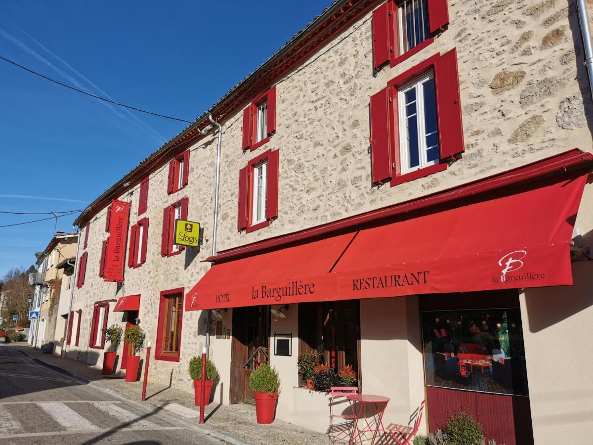 Logis Hotel Restaurant La Barguillere Saint-Pierre-de-Rivière Dış mekan fotoğraf