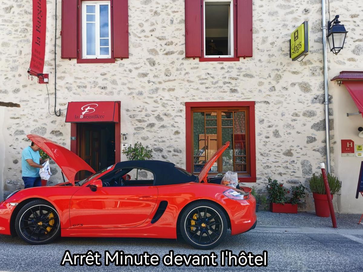 Logis Hotel Restaurant La Barguillere Saint-Pierre-de-Rivière Dış mekan fotoğraf
