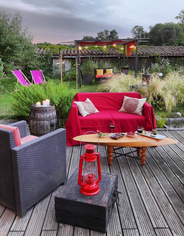 Logis Hotel Restaurant La Barguillere Saint-Pierre-de-Rivière Dış mekan fotoğraf