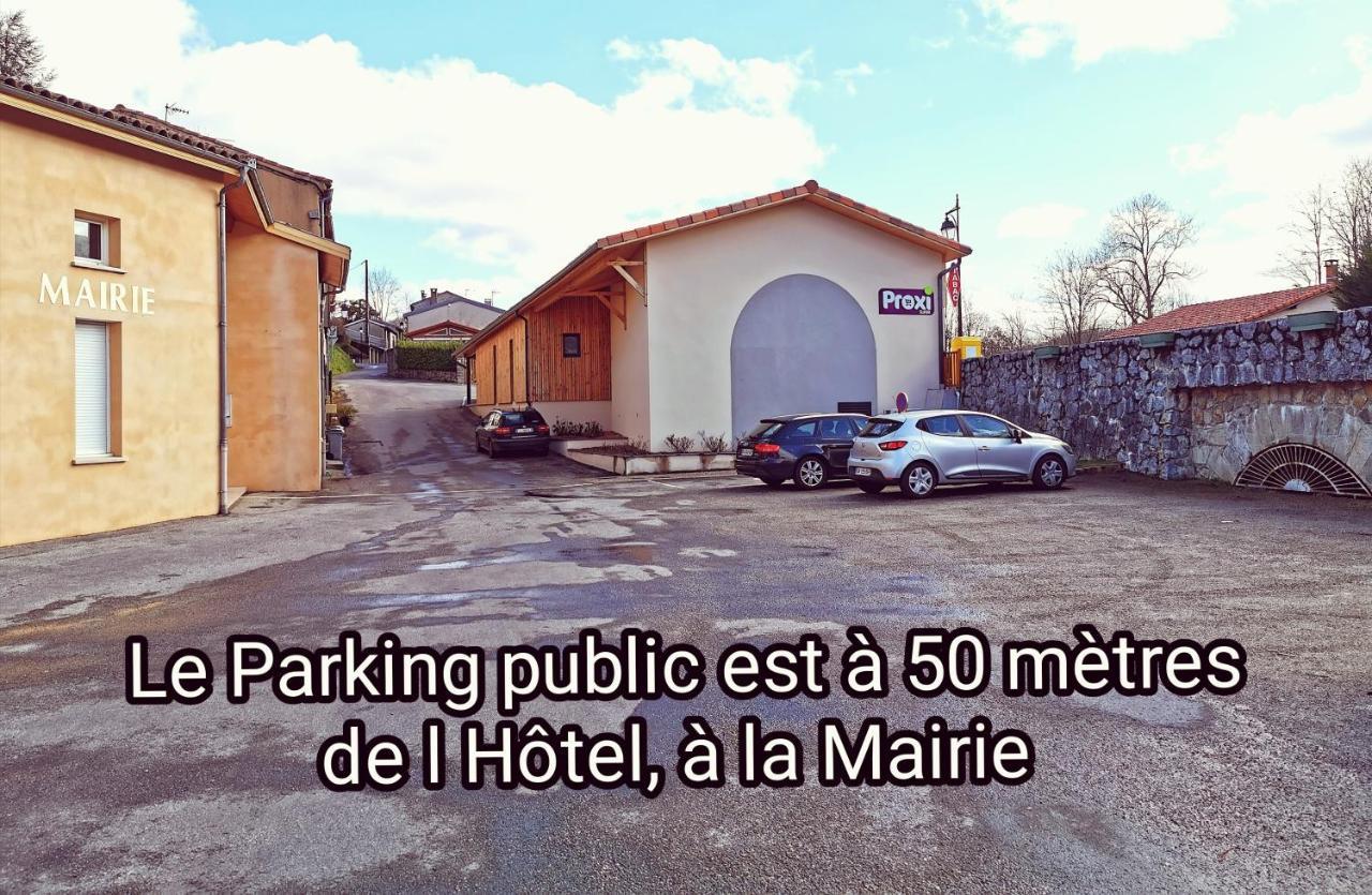 Logis Hotel Restaurant La Barguillere Saint-Pierre-de-Rivière Dış mekan fotoğraf